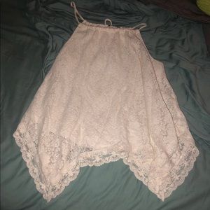White lace torrid top